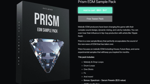 audiostorrent.com-Cymatics - Prism - EDM Sample Pack + Spectrum