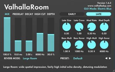 ValhallaDSP ValhallaRoom