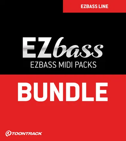 Toontrack EZbass MIDI Packs Bundle