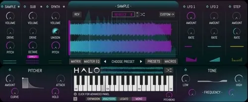 DC Breaks HALO Hybrid Synth Rompler - audiostorrent.com