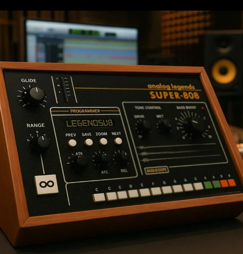 Free Download Analog Legends - Super 808 v1.0.7 for WiN - Audios