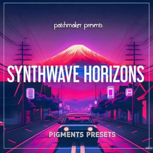 Patchmaker Synthwave Horizons for Arturia Pigments-Keyo